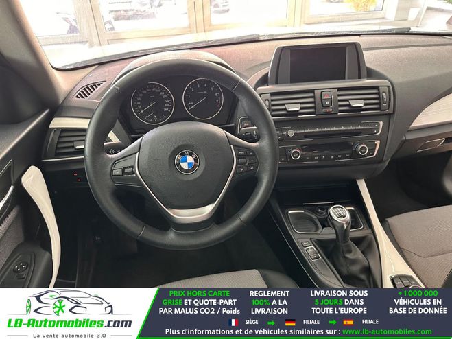 BMW Serie 1 116i 136CH Blanc M�tallique de 2013