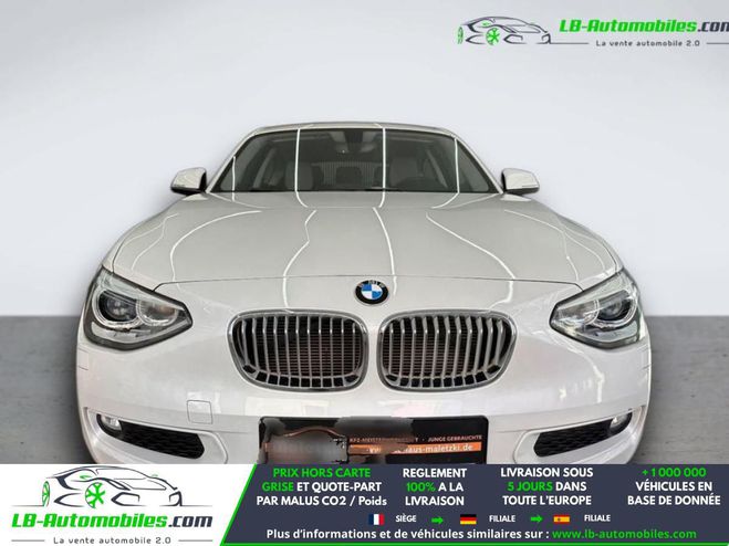 BMW Serie 1 116i 136CH Blanc M�tallique de 2013