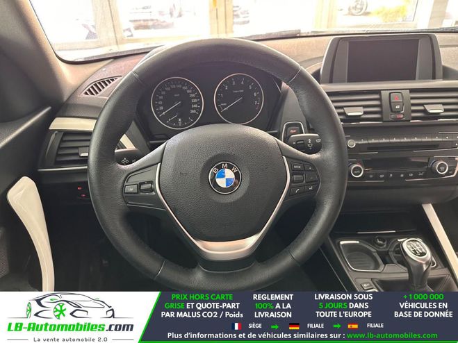 BMW Serie 1 116i 136CH Blanc M�tallique de 2013