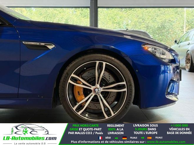 BMW M6 M6 560CH Bleu M�tallique de 2014