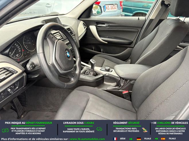 BMW Serie 1 120d 184CH Bleu M�tallique de 2015