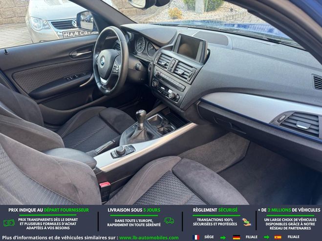 BMW Serie 1 118i 170CH Bleu M�tallique de 2013