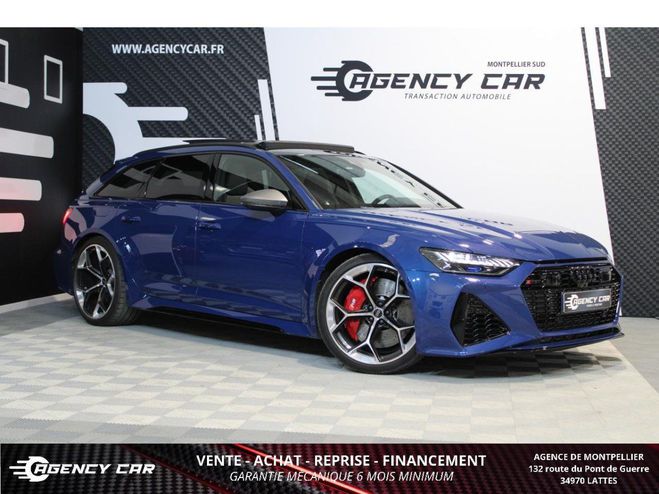 Audi RS6 AVANT Quattro 4.0i V8 TFSI - 630 - Perfo BLEU de 2024