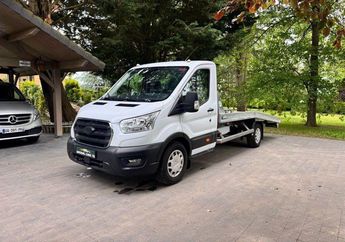  Voir d&eacute;tails -Ford Transit porte voiture plateau 2.0 TDCI 130 S&S T &agrave; Saint-Martin-des-Champs (78)