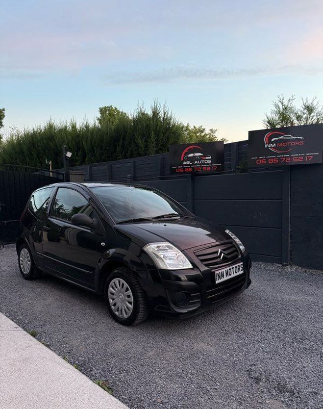 Citroen C2 1,1i Noir de 2008