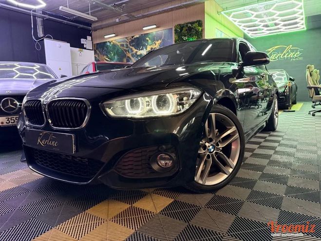 BMW Serie 1 2.0 118 D 150 cv M-SPORT BVA8 I Toit Ouv Noir de 2018