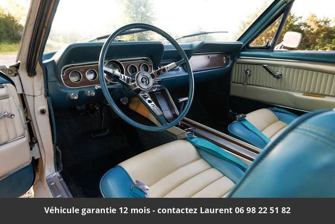 Ford Mustang 1966 coupe 289 ci v8 271 hp code c 4 vit Blanc de 1966