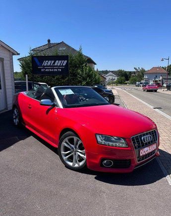  Voir d&eacute;tails -Audi S5 cabriolet 3.0 v6 tfsi 333 cv quattro s-t &agrave; L'H�pital (57)