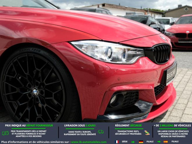 BMW Serie 4 428i BVA Rouge M�tallique de 2015