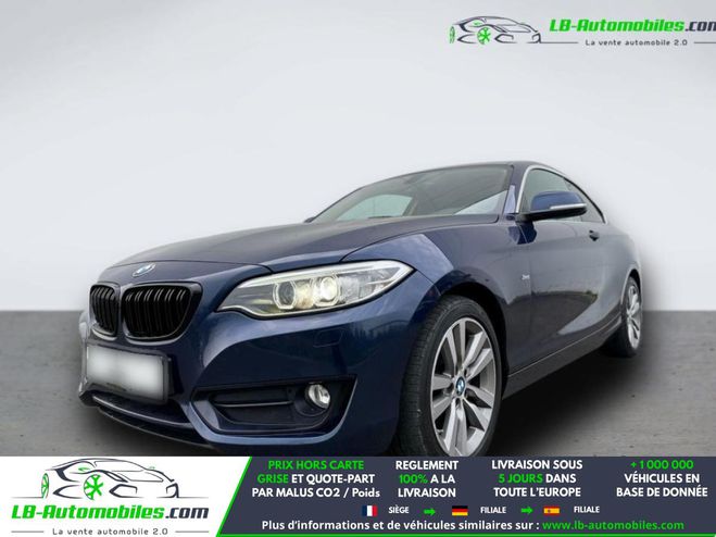 BMW Serie 2 220d BVA Bleu M�tallique de 2015