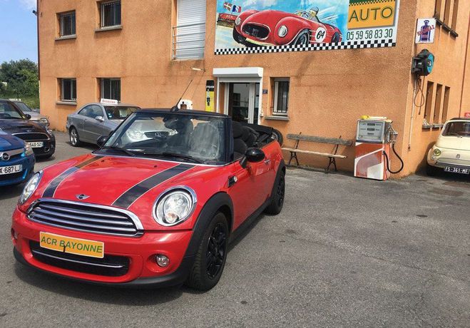 Mini One cabriolet ii (2) 1.6 112 cooper d pack r Rouge de 2013