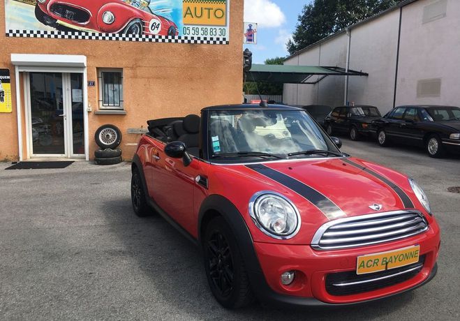 Mini One cabriolet ii (2) 1.6 112 cooper d pack r Rouge de 2013