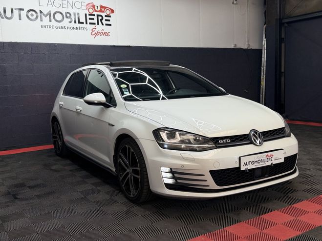 Volkswagen Golf 7 2.0 TDI 184 GTD BlueMotion Blanc de 2016