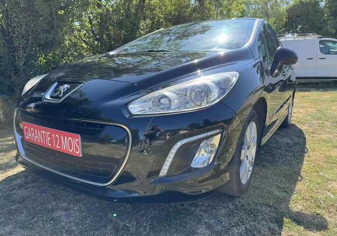 Peugeot 308 1,6l hdi 92 cv STYLE r�gulateur & clim a Noir de 2013