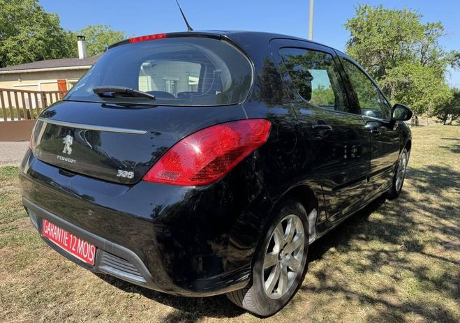Peugeot 308 1,6l hdi 92 cv STYLE r�gulateur & clim a Noir de 2013