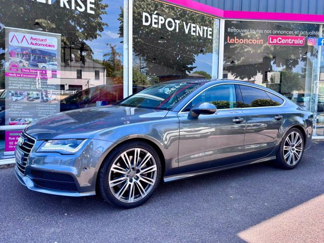 Audi A7 Sportback V6 3.0 BiTDI 313 Quattro Avus  GRIS FONCE de 2014
