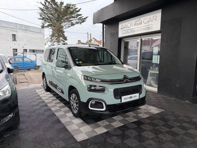 Citroen Berlingo Taille XL 7pl BlueHDi 130 S&S BVM6 Feel Vert Clair de 2019