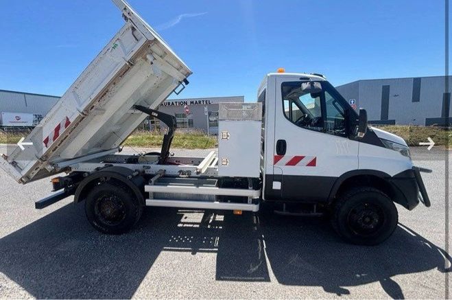 Renault Master 51990ht iveco Daily 70s18 4x4 tribenne c Blanc de 2020