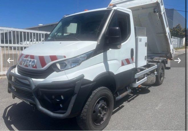 Renault Master 51990ht iveco Daily 70s18 4x4 tribenne c Blanc de 2020