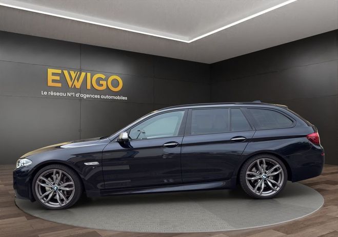 BMW Serie 5 touring 3.0 550d 380 xdrive bva sieges c Bleu de 2015