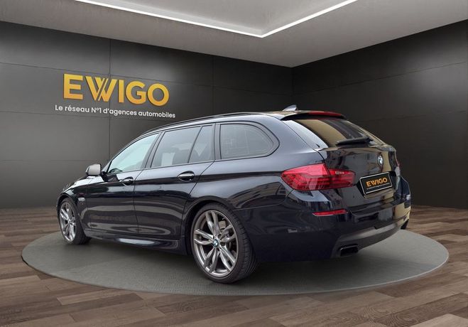 BMW Serie 5 touring 3.0 550d 380 xdrive bva sieges c Bleu de 2015
