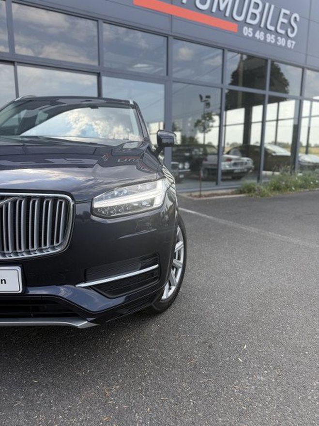 Volvo XC90 T8 TWIN ENGINE 303 + 87CH INSCRIPTION LU Bleu F de 2019