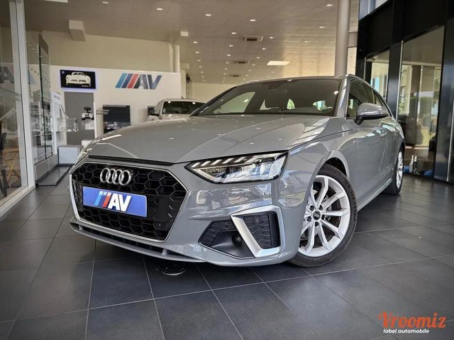 Audi A4 Avant 2.0 30 TDI - S LINE - PHASE 2 - S- Gris de 2021