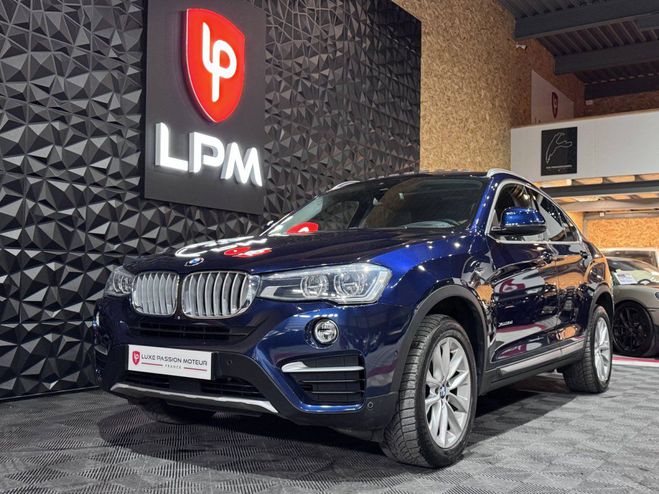 BMW X4 I (F26) xDrive35dA 313ch xLine BLEU de 2015