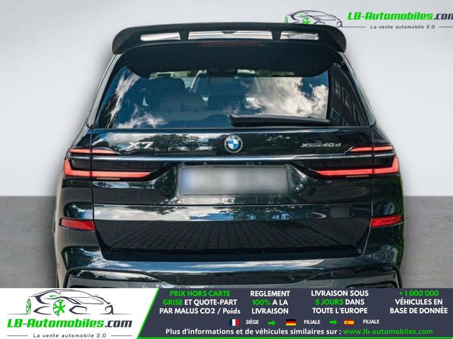 BMW X7 xDrive40d 352 ch BVA Noir M�tallique de 2022