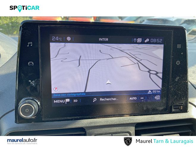 Peugeot Partner PARTNER FOURGON STANDARD 650 KG BLUEHDI  White de 2022