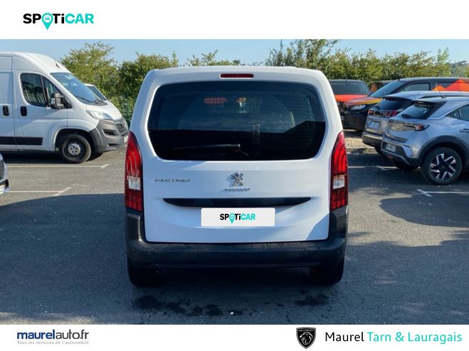 Peugeot Partner PARTNER FOURGON STANDARD 650 KG BLUEHDI  White de 2022