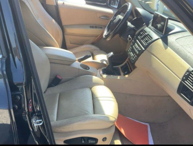 BMW X3 (E83) 3.0I 231CH LUXE Noir de 2006