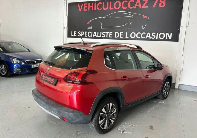 Peugeot 2008 1.6 bluehdi 100 cv allure gps 05-2016 ct Rouge de 2016