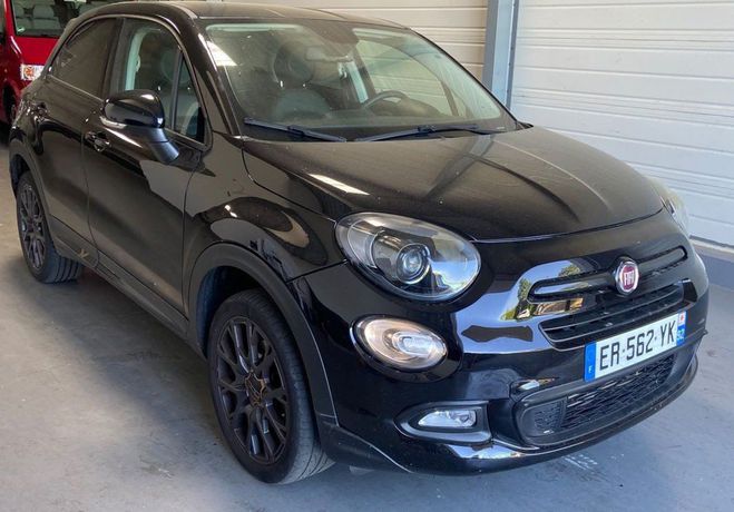 Fiat 500X 1.4i 140 TURBO LOUNGE BOIE AUTO FULL PAI Noir de 2017