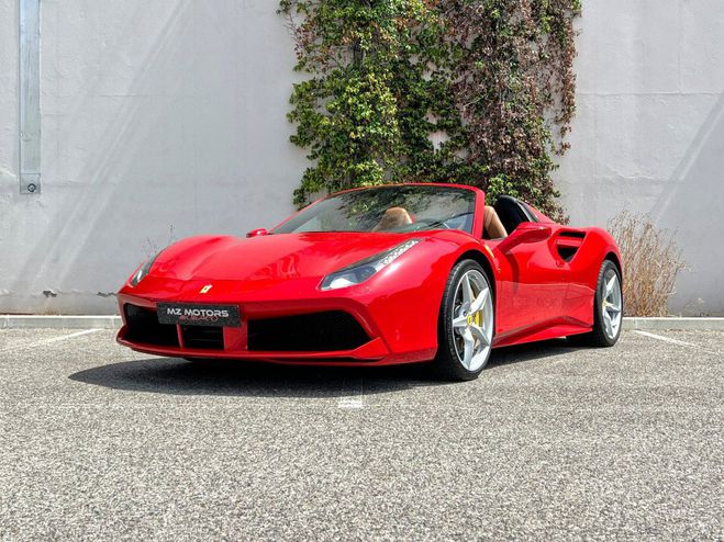 Ferrari 488 Spider 3.9 DCT - 16 800 km ROSSO CORSA de 2016