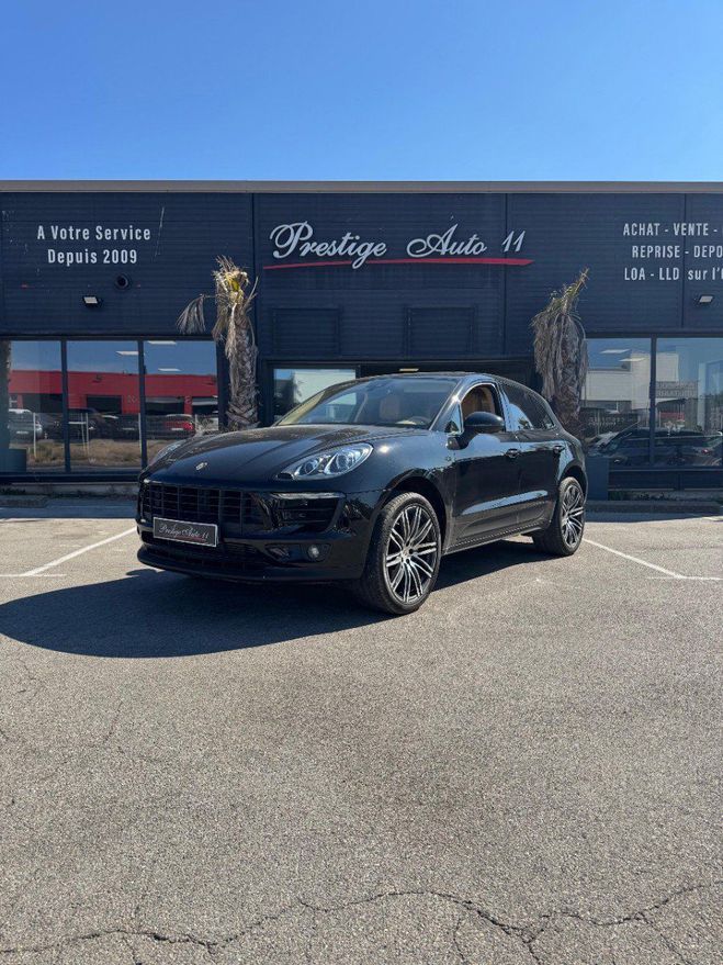 Porsche Macan S DIESEL - 9 000- KM REEL ETAT NEUF TOIT Noir de 2015