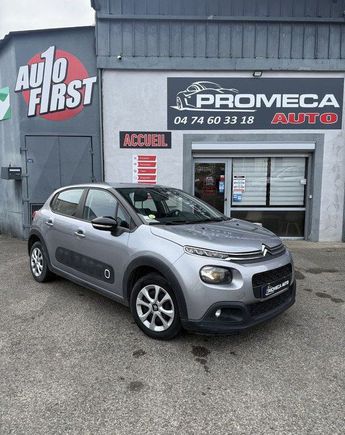  Voir d&eacute;tails -Citroen C3 1.5 bluehdi 100 s&s feel &agrave; Villefranche-sur-Sa�ne (69)