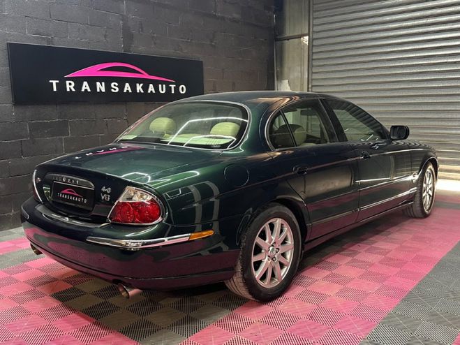 Jaguar S Type 4.0i V8 285 CH / TOIT OUVRANT / SI�GES � Vert de 1999