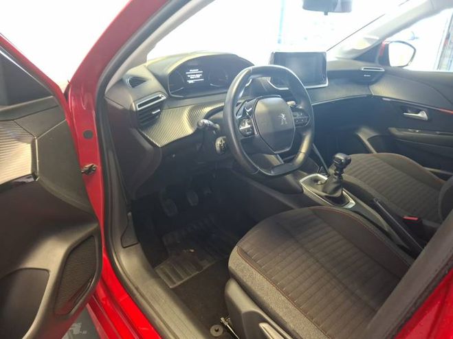 Peugeot 208 BlueHDi 100 S&S BVM6 Active rouge de 2020