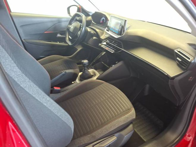 Peugeot 208 BlueHDi 100 S&S BVM6 Active rouge de 2020