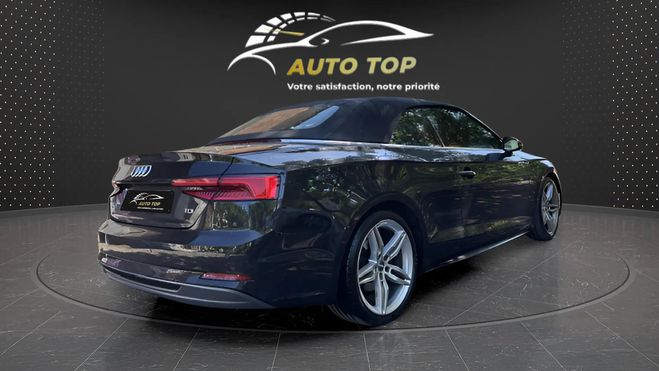 Audi A5 3.0 TDI 218CH S LINE S TRONIC 7 NOIR de 2017