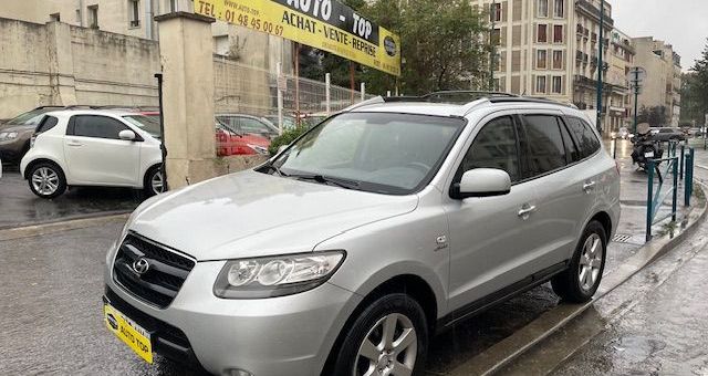 Hyundai Santa Fe 2.2 CRDI155 PK EXEC BA 4X4 2010 d'occasion a Pantin