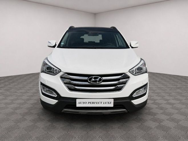 Hyundai Santa Fe III 2.2 CRDi197 4WD PACK Premium BVA BLANC de 2014