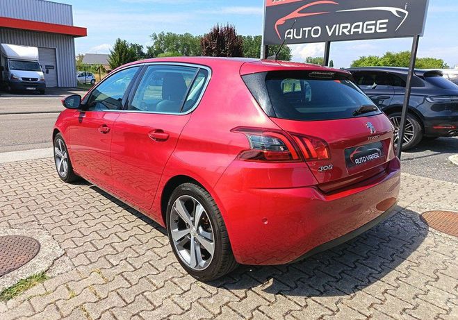 Peugeot 308 II 2.0L HDi 150 Allure GPS Bluetooth Cam Rouge de 2017
