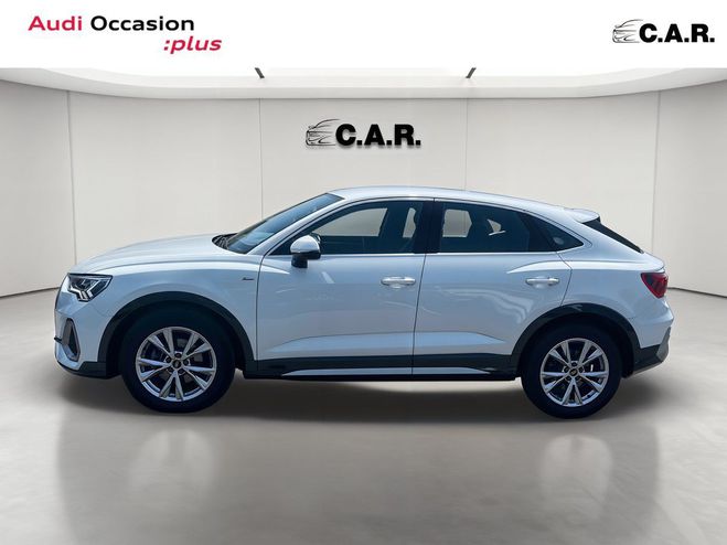 Audi Q3 Sportback 35 TFSI 150 ch S tronic 7 S li Blanc de 2023
