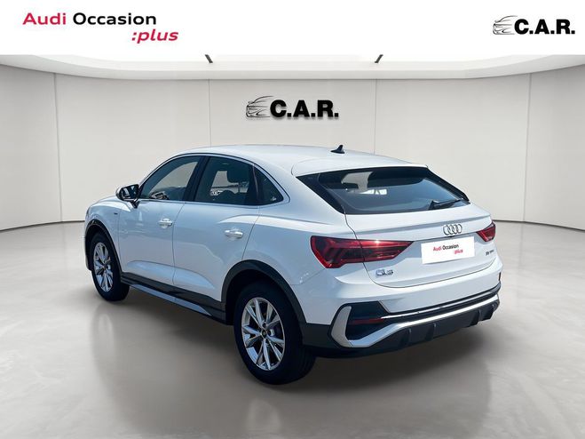 Audi Q3 Sportback 35 TFSI 150 ch S tronic 7 S li Blanc de 2023