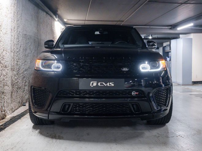 Land rover Range Rover Sport SVR V8 5.0 550 Noir Santorini M�tallis� de 2016
