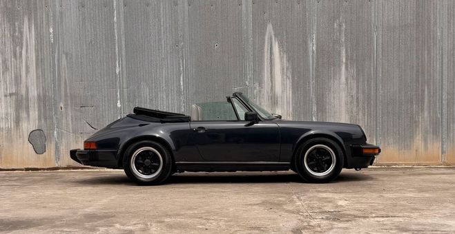 Porsche 911 Carrera 3.2 G50 Haut moteur refait Bleu de 1987