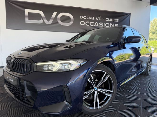BMW Serie 3 3 (G21) TOURING 318D HYBRIDE 136 M SPORT bleu marine metal de 2022