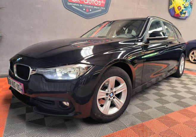 BMW Serie 3 318d Touring 150cv Lounge R�vis�e et gar Noir de 2017